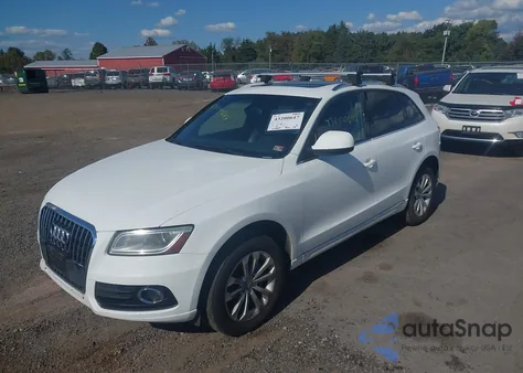 2013 Audi Q5 2.0T Premium из США, поврежденный, VIN WA1CFAFP6DA040356